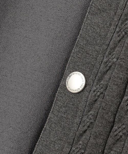 J.PRESS / ジェイプレス カーディガン・ボレロ | 羽織るだけで整う大人の品格【ストレッチ / イージーケア】【FLEX YARN】ケーブルニット ブルゾンライク カーディガン | 詳細11