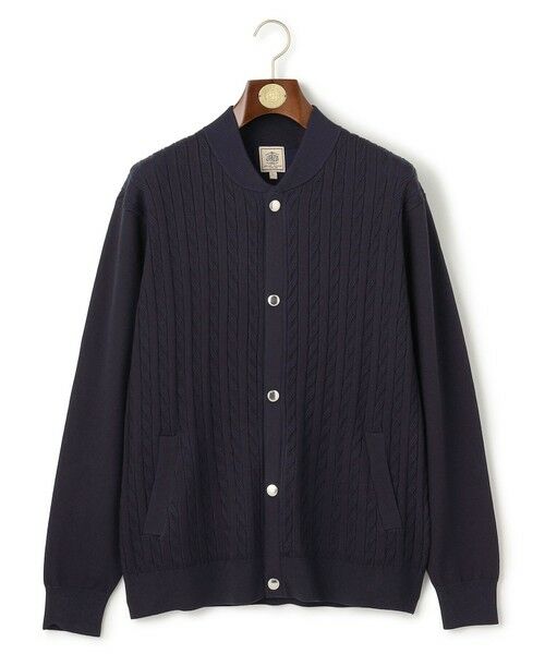 J.PRESS / ジェイプレス カーディガン・ボレロ | 羽織るだけで整う大人の品格【ストレッチ / イージーケア】【FLEX YARN】ケーブルニット ブルゾンライク カーディガン | 詳細16