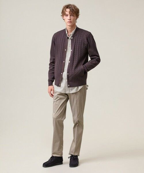 J.PRESS / ジェイプレス カーディガン・ボレロ | 羽織るだけで整う大人の品格【ストレッチ / イージーケア】【FLEX YARN】ケーブルニット ブルゾンライク カーディガン | 詳細21