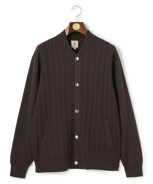 J.PRESS / ジェイプレス カーディガン・ボレロ | 羽織るだけで整う大人の品格【ストレッチ / イージーケア】【FLEX YARN】ケーブルニット ブルゾンライク カーディガン | 詳細23