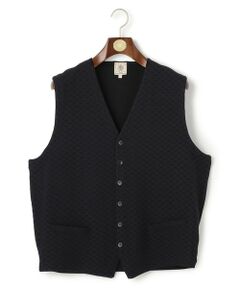 J.PRESS / ジェイプレス ベスト | 【KING SIZE】【FLEX YARN】ハイゲージ ニットベスト