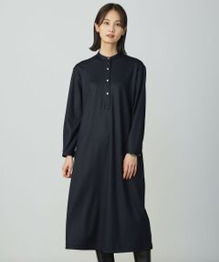 J.PRESS / ジェイプレス ミニ丈・ひざ丈ワンピース | ウールスムース ワンピース