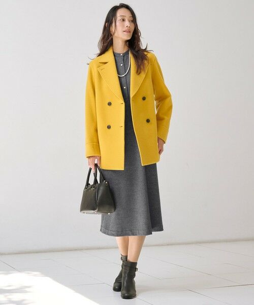 J.PRESS / ジェイプレス ミニ丈・ひざ丈ワンピース | ウールスムース ワンピース | 詳細2