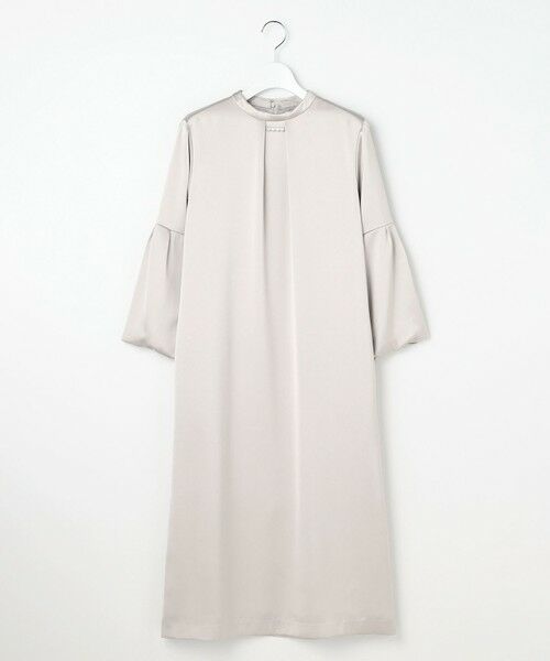 J.PRESS / ジェイプレス ロング・マキシ丈ワンピース | ノーブルサテン ワンピース | 詳細3