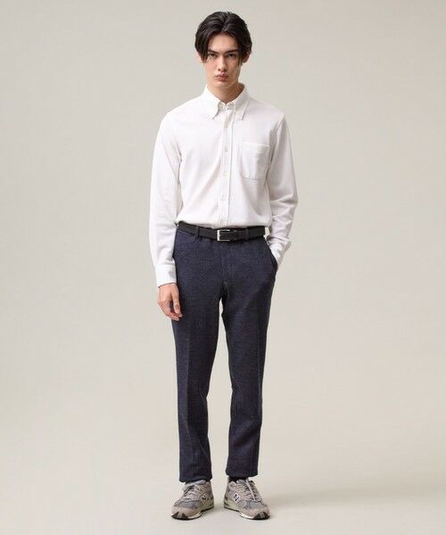 J.PRESS / ジェイプレス スラックス・ドレスパンツ | 【セットアップ対応 / ストレッチ】SOFAニット ハイグレードジャージー スラックス | 詳細8