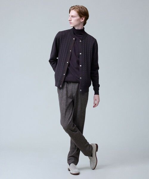 J.PRESS / ジェイプレス スラックス・ドレスパンツ | 【セットアップ対応 / ストレッチ】SOFAニット ハイグレードジャージー スラックス | 詳細14