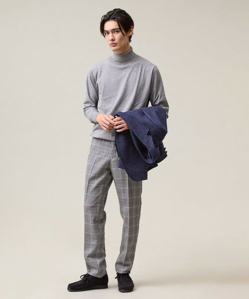 J.PRESS / ジェイプレス スラックス・ドレスパンツ | 【ストレッチ / 洗える】トリートメントウールアメリカンチェック スラックス | 詳細2