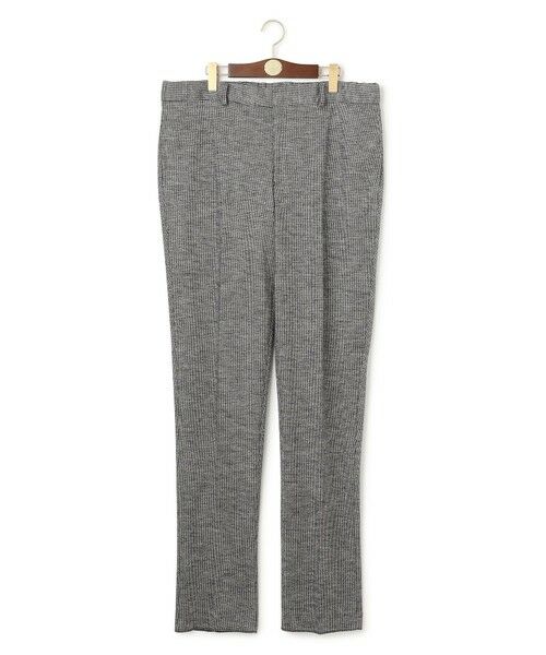 J.PRESS/ジェイプレス 【KING SIZE】【セットアップ対応 / ストレッチ】SOFAニット ハイグレードジャージー スラックス ブラック系8 110