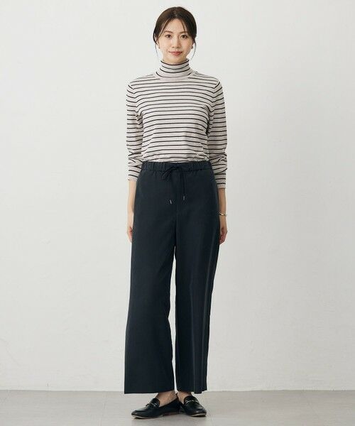 J.PRESS / ジェイプレス その他パンツ | ピーチポプリン ワイド パンツ | 詳細3