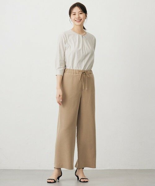 J.PRESS / ジェイプレス その他パンツ | ピーチポプリン ワイド パンツ | 詳細26