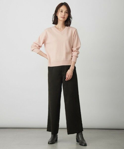 J.PRESS / ジェイプレス その他パンツ | マイクロライトスエード ワイド パンツ | 詳細30