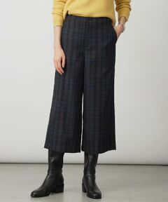 J.PRESS / ジェイプレス その他パンツ | milledタータンラメチェック クロップド パンツ