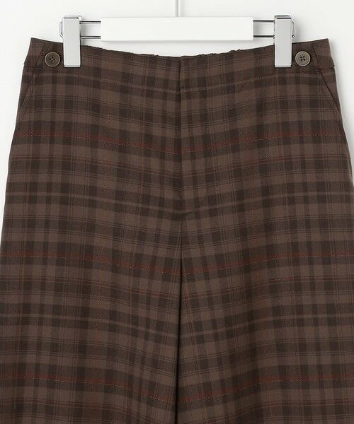 J.PRESS / ジェイプレス その他パンツ | milledタータンラメチェック クロップド パンツ | 詳細5