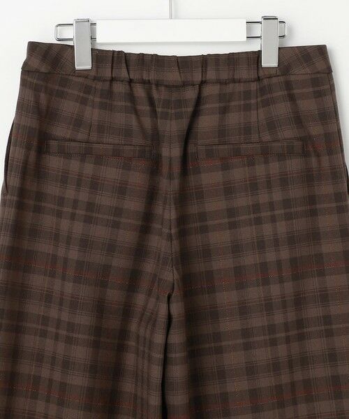 J.PRESS / ジェイプレス その他パンツ | milledタータンラメチェック クロップド パンツ | 詳細6