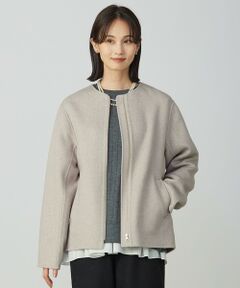 専用 極美品 ジェイプレス【リバーシブル】ウールナイロン フーデッドコート 9 セール】 【リバーシブル】ウールナイロン リバー フーデッド