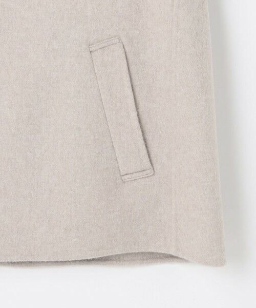 J.PRESS / ジェイプレス その他アウター | ウールナイロンリバー ノーカラー コート | 詳細9