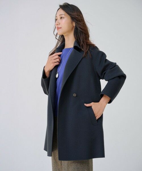 J.PRESS / ジェイプレス その他アウター | ウールナイロンリバー テーラード コート | 詳細18