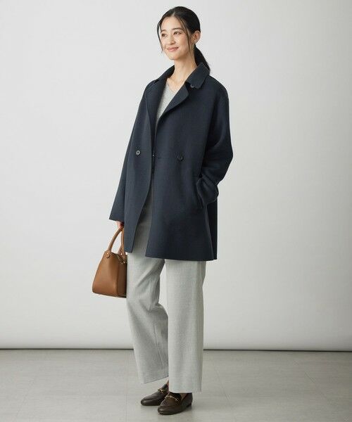 J.PRESS / ジェイプレス その他アウター | ウールナイロンリバー テーラード コート | 詳細20