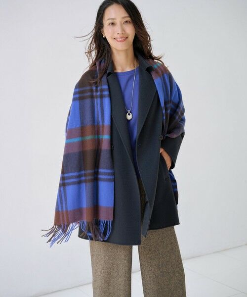J.PRESS / ジェイプレス マフラー・ショール・スヌード・ストール | カシミヤチェック マフラー | 詳細30