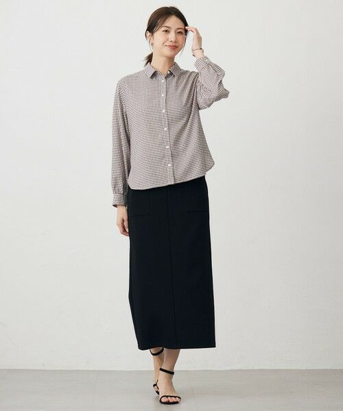 J.PRESS / ジェイプレス ミニ・ひざ丈スカート | 【WEB限定】リブダンボール スカート | 詳細9