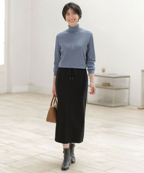 J.PRESS / ジェイプレス ミニ・ひざ丈スカート | 【WEB限定】リブダンボール スカート | 詳細1