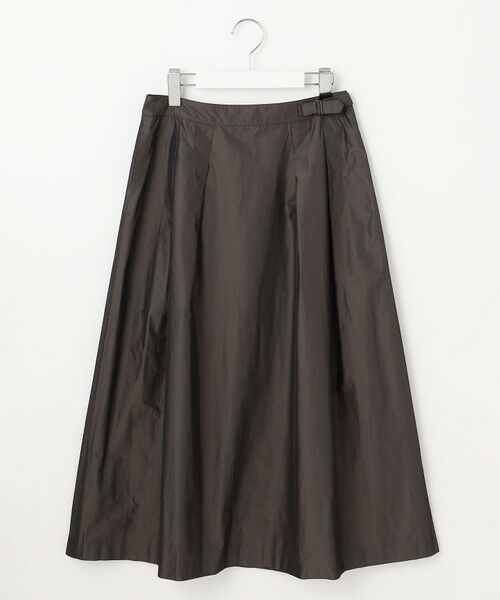 J.PRESS / ジェイプレス ミニ・ひざ丈スカート | ハイマルチタフタ フレアスカート | 詳細4
