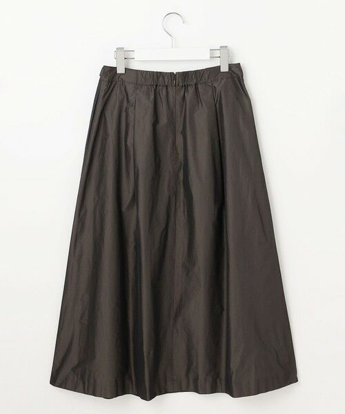 J.PRESS / ジェイプレス ミニ・ひざ丈スカート | ハイマルチタフタ フレアスカート | 詳細5