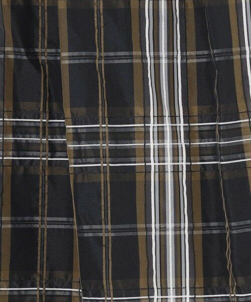 J.PRESS / ジェイプレス ミニ・ひざ丈スカート | ハイマルチタフタ チェック フレアスカート | 詳細11