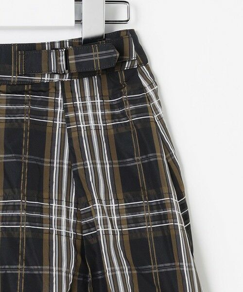 J.PRESS / ジェイプレス ミニ・ひざ丈スカート | ハイマルチタフタ チェック フレアスカート | 詳細9