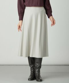 J.PRESS / ジェイプレス ミニ・ひざ丈スカート | ウールスムース スカート