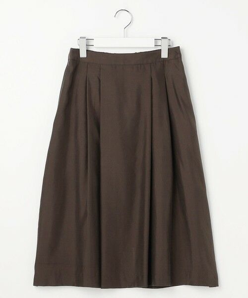 J.PRESS / ジェイプレス ミニ・ひざ丈スカート | CUPRAツイル タック スカート | 詳細16