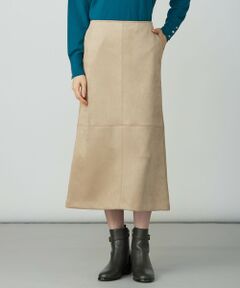 J.PRESS / ジェイプレス ミニ・ひざ丈スカート | スエードダンボール スカート