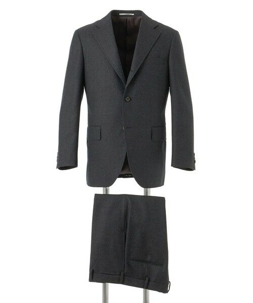 J.PRESS/ジェイプレス 【定番】ペピンメリノ サキソニー スーツ / 総裏 グレー系 A7 J.PRESS/ジェイプレス 【定番】ペピンメリノ サキソニー スーツ / 総裏 グレー系 A7