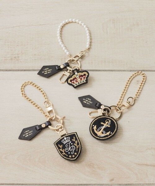 J.PRESS / ジェイプレス チャーム | 【本革・2way】ワッペン バッグ チャーム | 詳細12