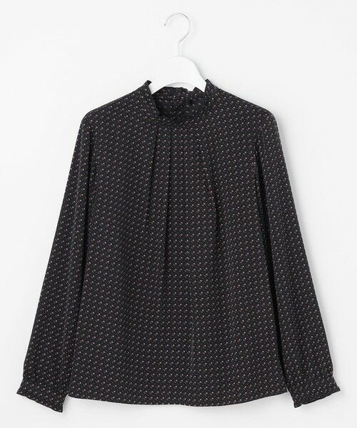 J.PRESS / ジェイプレス シャツ・ブラウス | スエード幾何プリント ブラウス | 詳細15