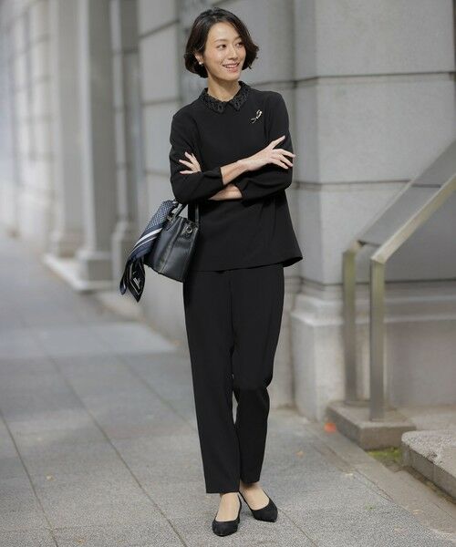 J.PRESS / ジェイプレス シャツ・ブラウス | 【セットアップ対応・2way】セラテリーダブルクロス ブラウス | 詳細7