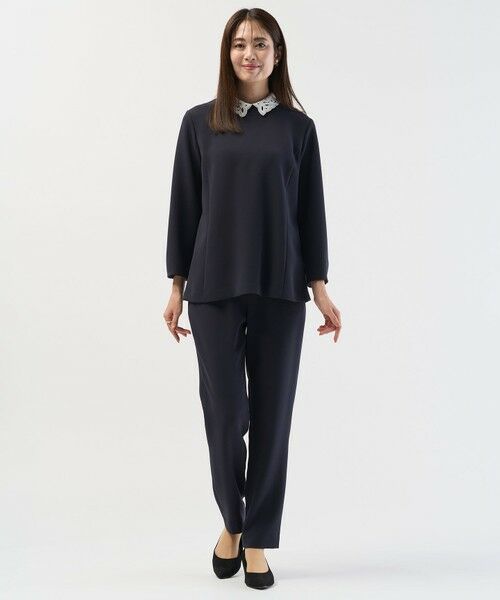 J.PRESS / ジェイプレス シャツ・ブラウス | 【セットアップ対応・2way】セラテリーダブルクロス ブラウス | 詳細10