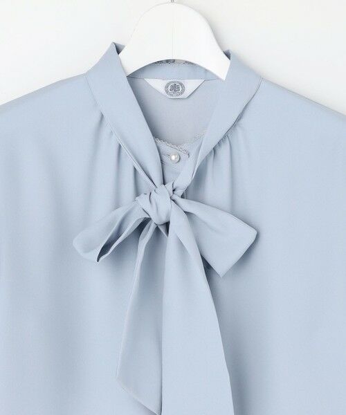 J.PRESS / ジェイプレス シャツ・ブラウス | ヌーディスバックサテン ブラウス | 詳細13