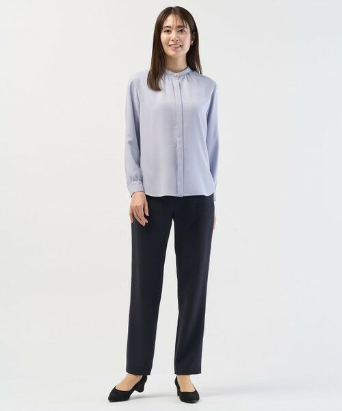 J.PRESS / ジェイプレス シャツ・ブラウス | ヌーディスバックサテン ブラウス | 詳細8