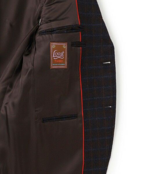 J.PRESS / ジェイプレス テーラードジャケット | 【LOVAT / ラバット】カントリーチェック ツイードジャケット / Authentic-Fit | 詳細16