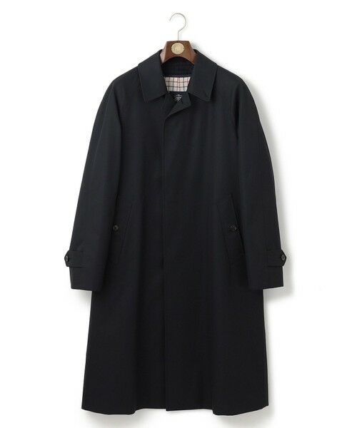J.PRESS/ジェイプレス 【定番】VENTILE(R) ギャバジン バルマカーン コート ネイビー系 XL J.PRESS/ジェイプレス 【定番】VENTILE(R) ギャバジン バルマカーン コート ネイビー系 XL