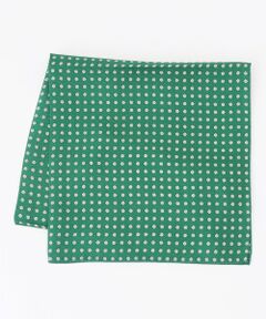 J.PRESS / ジェイプレス ハンカチ | 小紋ハンドプリント チーフ