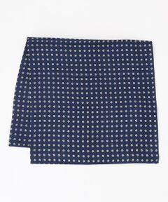 J.PRESS / ジェイプレス ハンカチ | 小紋ハンドプリント チーフ