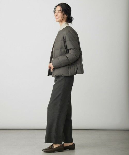 J.PRESS / ジェイプレス ダウンジャケット・ベスト | 【洗える】ライトダウン ノーカラー ジャケット | 詳細10