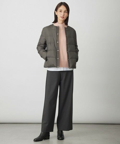 J.PRESS / ジェイプレス ダウンジャケット・ベスト | 【洗える】ライトダウン ノーカラー ジャケット | 詳細11