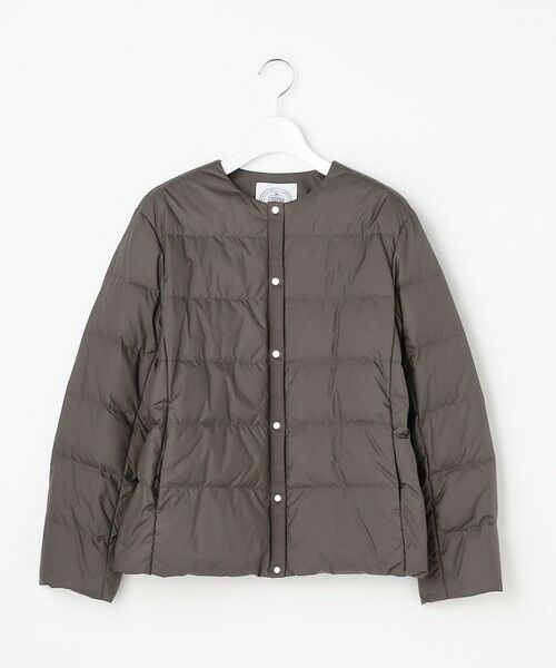 J.PRESS / ジェイプレス ダウンジャケット・ベスト | 【洗える】ライトダウン ノーカラー ジャケット | 詳細12