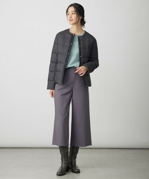 J.PRESS / ジェイプレス ダウンジャケット・ベスト | 【洗える】ライトダウン ノーカラー ジャケット | 詳細19