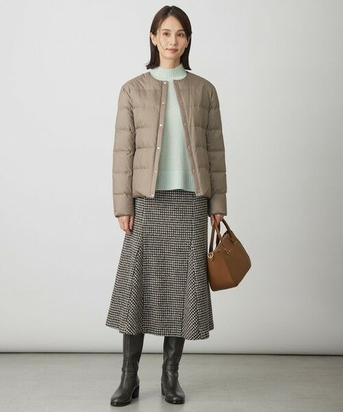 J.PRESS / ジェイプレス ダウンジャケット・ベスト | 【洗える】ライトダウン ノーカラー ジャケット | 詳細23