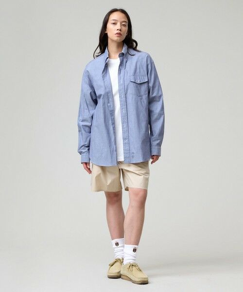 J.PRESS / ジェイプレス シャツ・ブラウス | 【J.PRESS ORIGINALS】【UNISEX】Cotton Dangary B.D. Shirt / Baggy-Fit | 詳細1