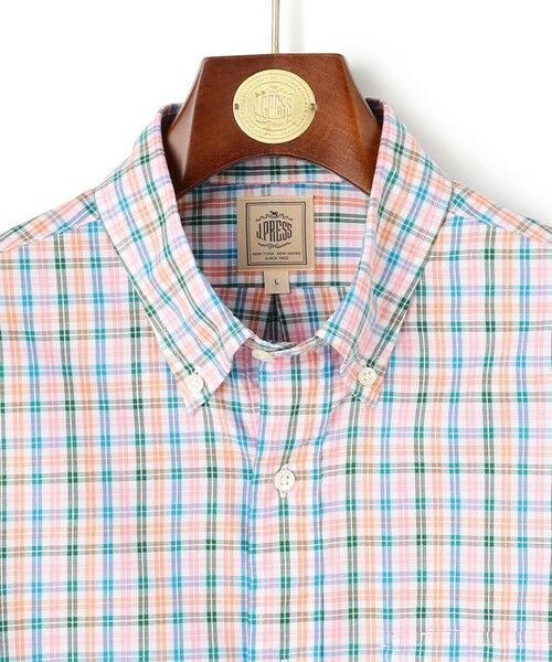 J.PRESS / ジェイプレス シャツ・ブラウス | 【SOMELOS / ソメロス】コットンオックス マルチチェックシャツ / B.D. | 詳細12